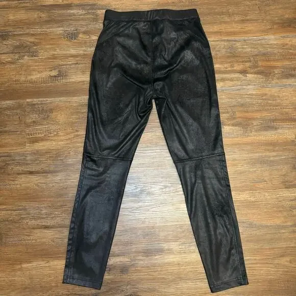 Free People Midnight Vegan Suede Skinny Pants leggings size SMALL - Picture 10 of 10